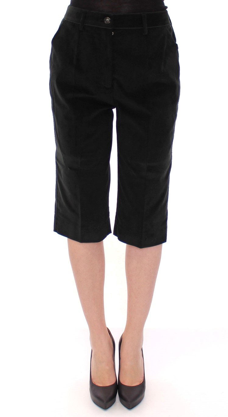 Dolce & Gabbana Women's Cotton Short Black GSS11728 - IT38|XS