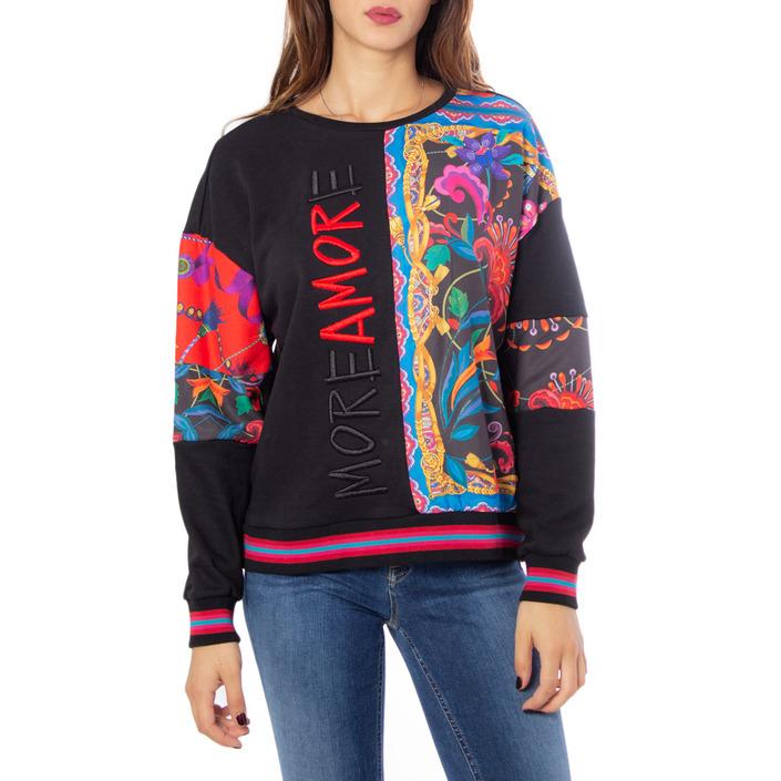 Desigual Women's Sweatshirt Black 185025 - black L
