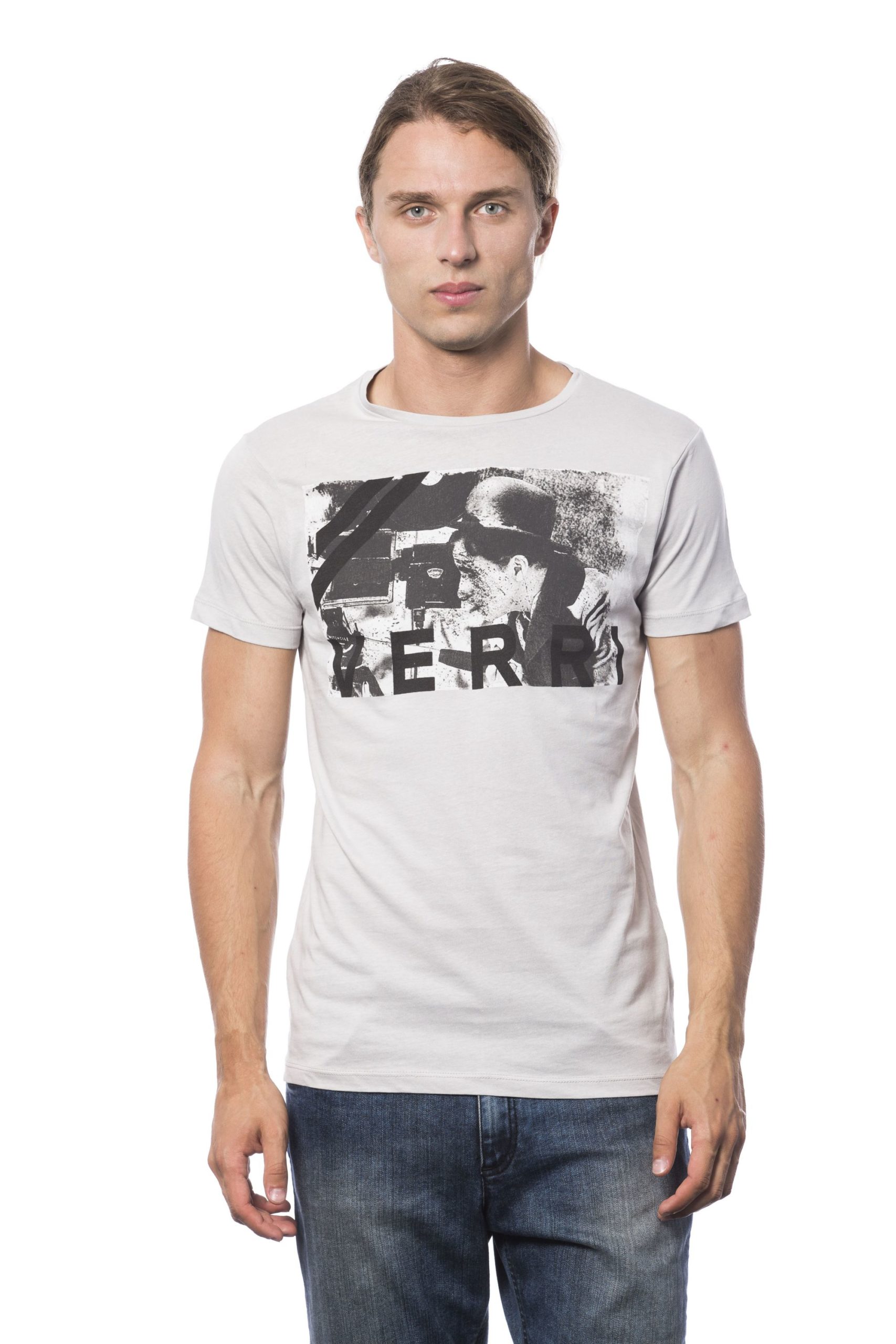 Verri Men's Grigioperla T-Shirt Gray VE681270 - S