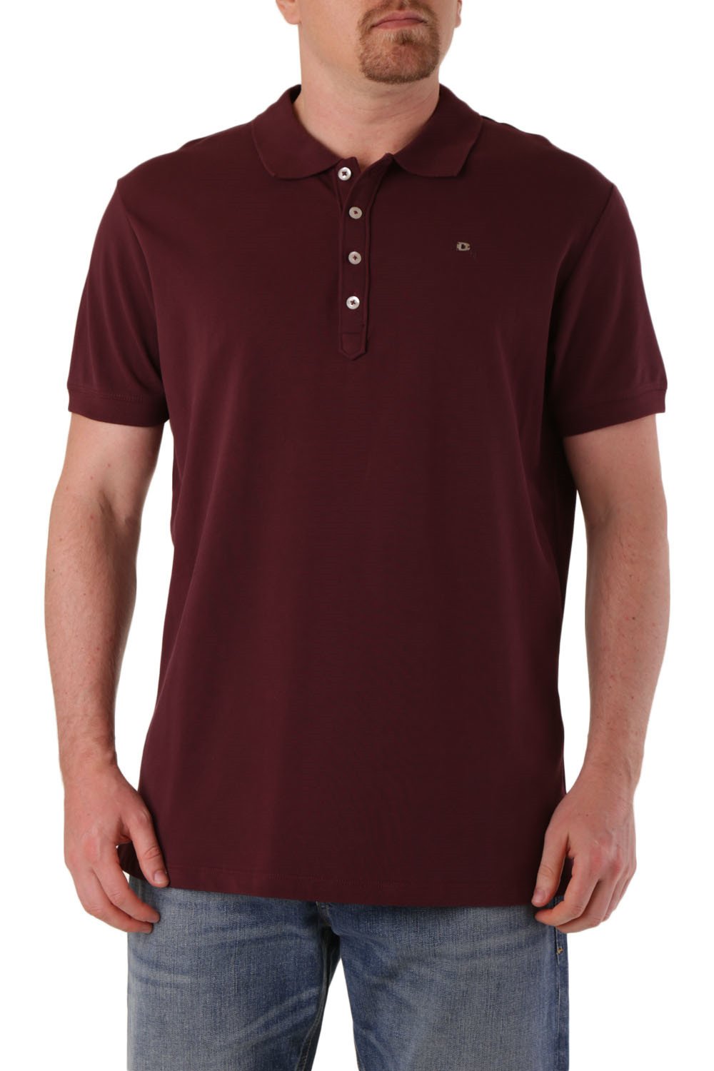 Diesel Men's Polo Shirt Various Colours 283810 - red-2 S