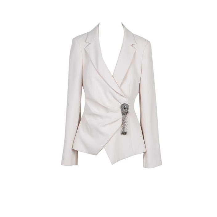 Pinko Women's Blazer Beige 266114 - beige 44