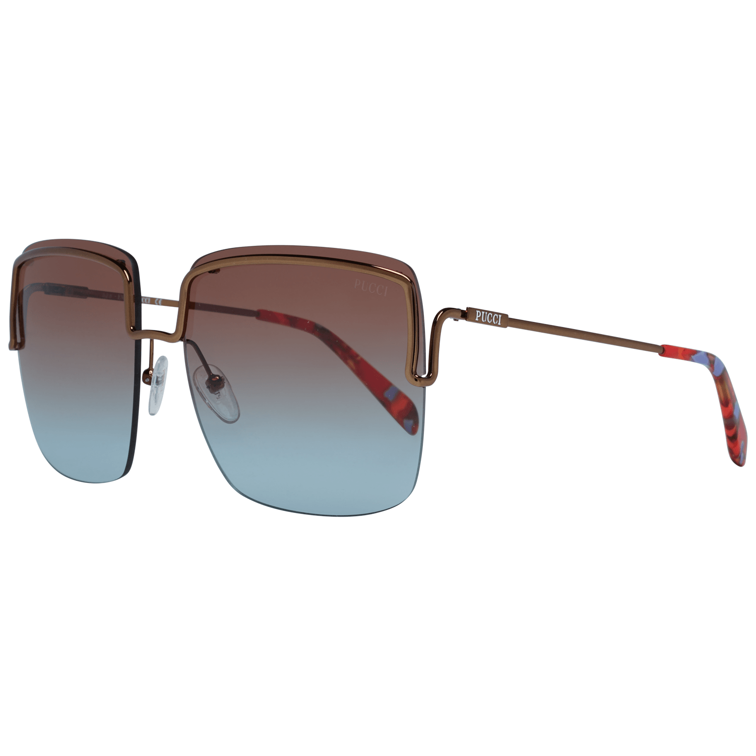Emilio Pucci Women's Sunglasses Bronze EP0116 6236F