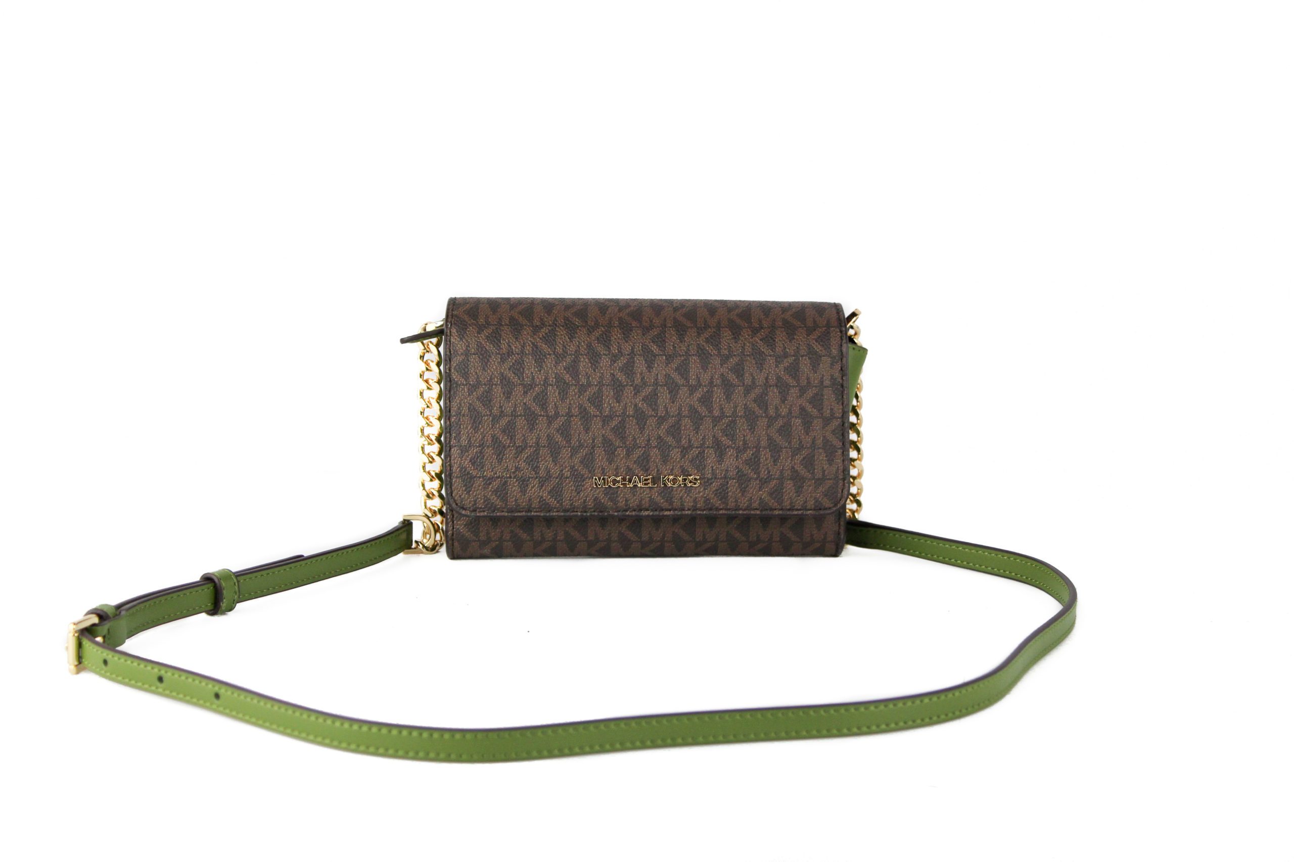Michael Kors Women's Jet Set Wallet Green 57852