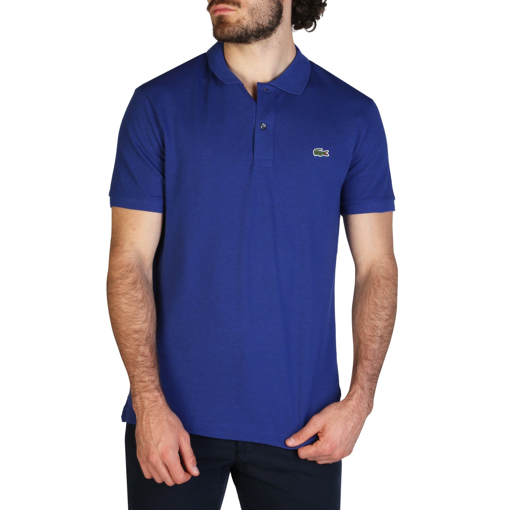 Lacoste Men's Polo Shirt Various Colours PH4012_SLIM - blue-4 S