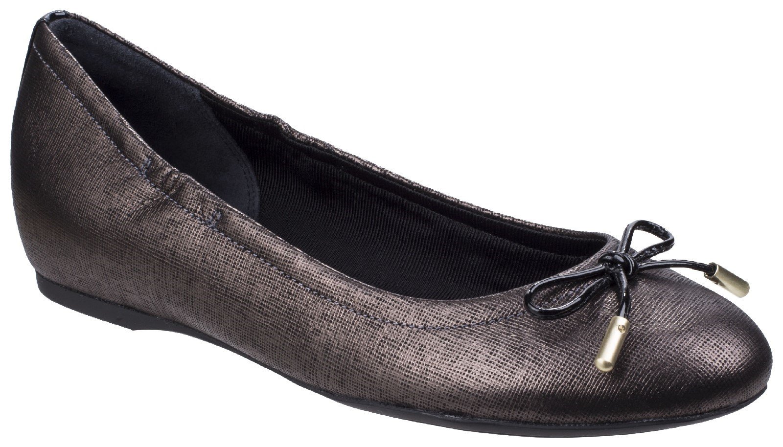 Rockport Women's Tied Ballet Flats Various Colours 26799 - Onyx 4