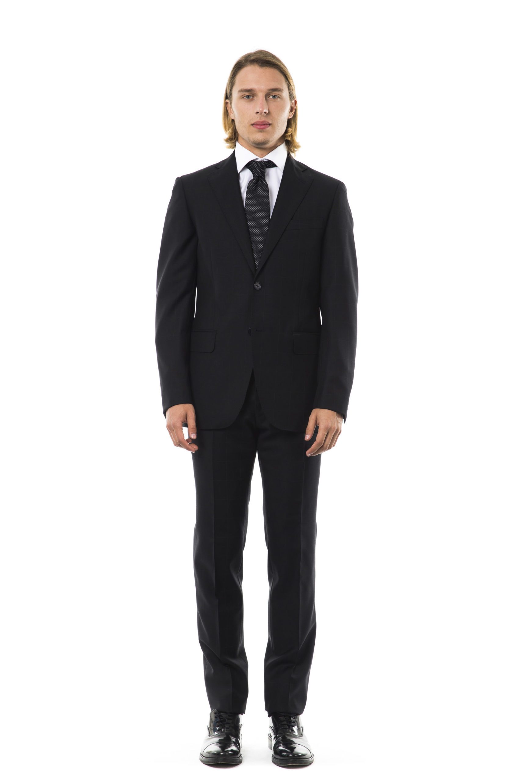 Uominitaliani Men's Suit Gray UO997450 - IT50 | L