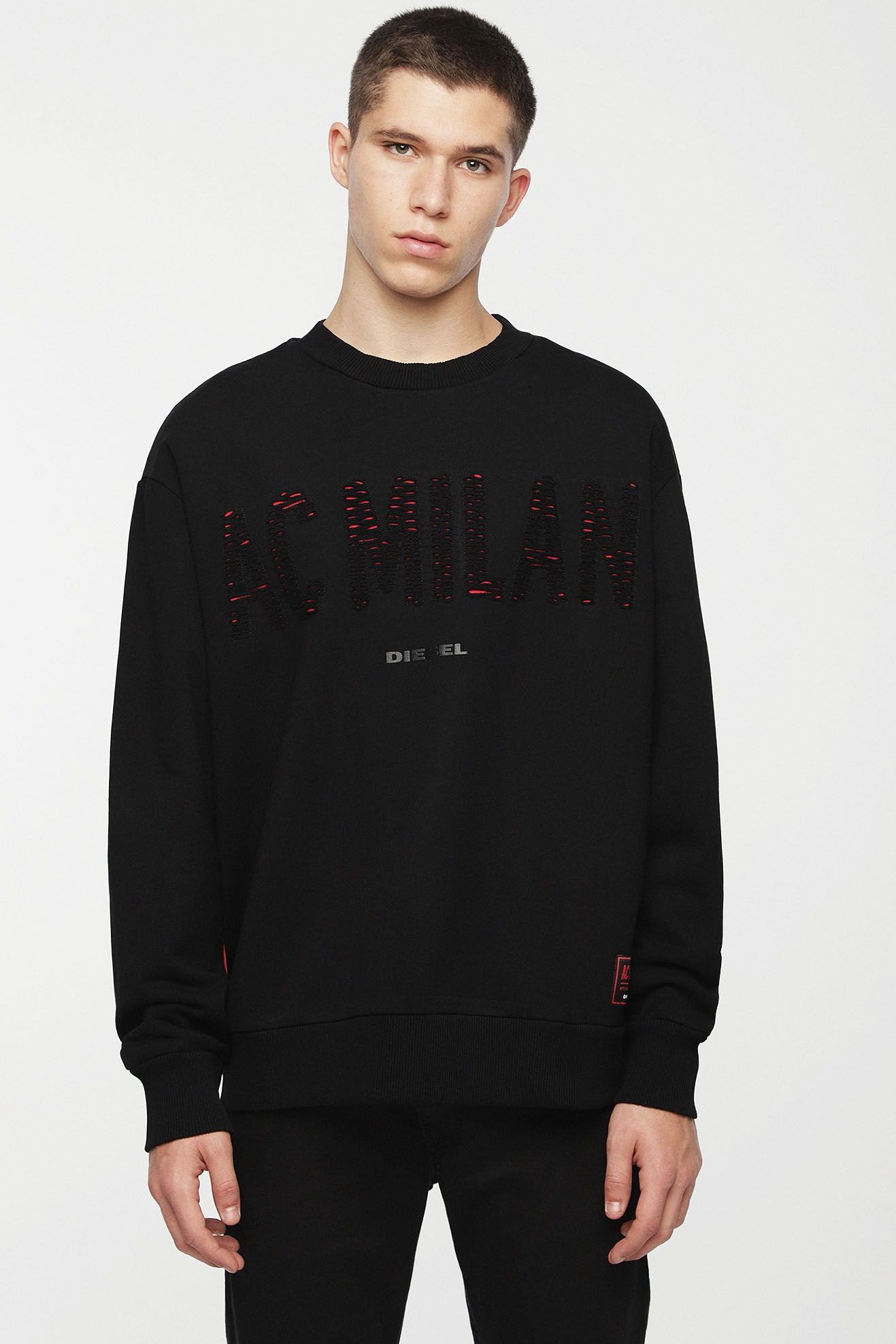 Diesel Men's Sweatshirt Various Colours 270115 - black 2XL