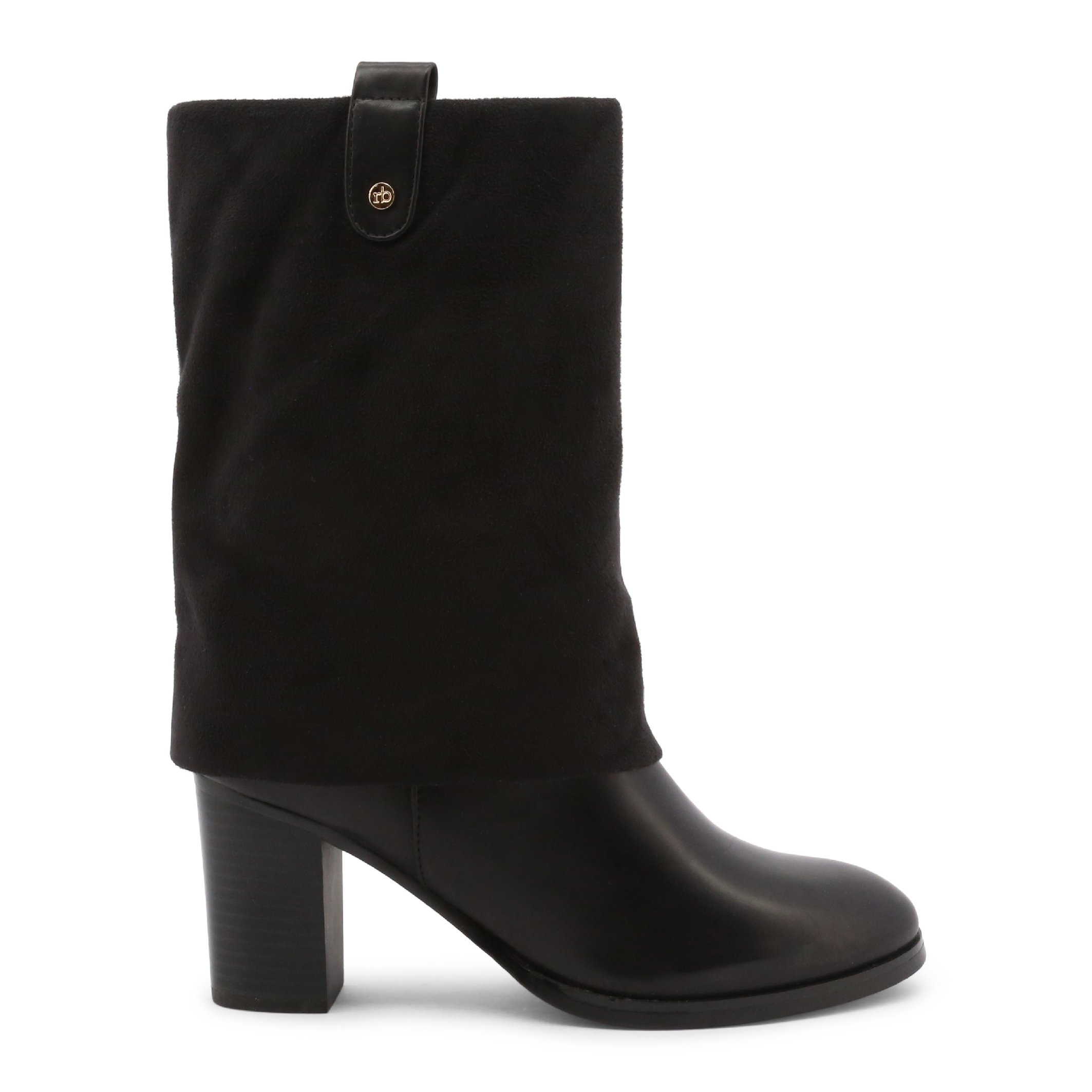 Roccobarocco Women's Boot Brown RBSC1JG01 - black EU 35