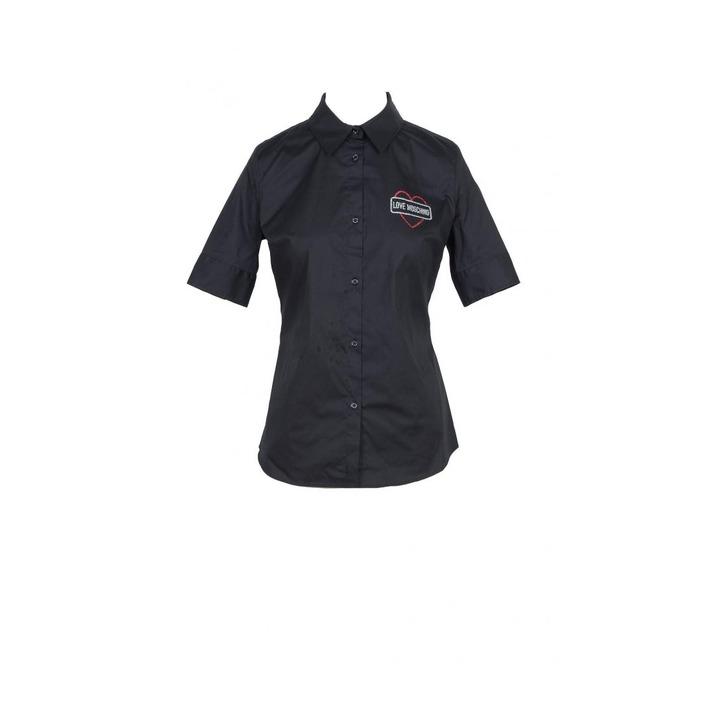 Love Moschino Women's Shirt Black 170368 - black 42