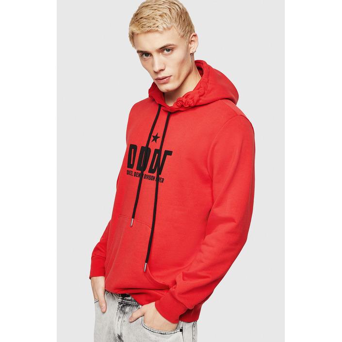 Diesel Men's Sweatshirt Red 294035 - red L