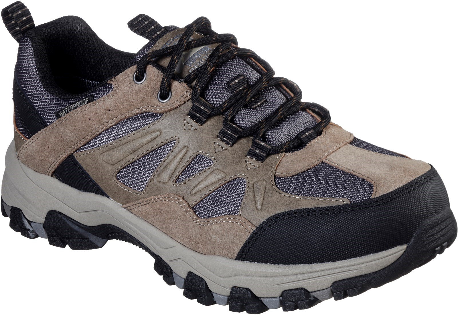 Skechers Men's Selmen Enago Lace Trainer Various Colours 31110 - Tan 6