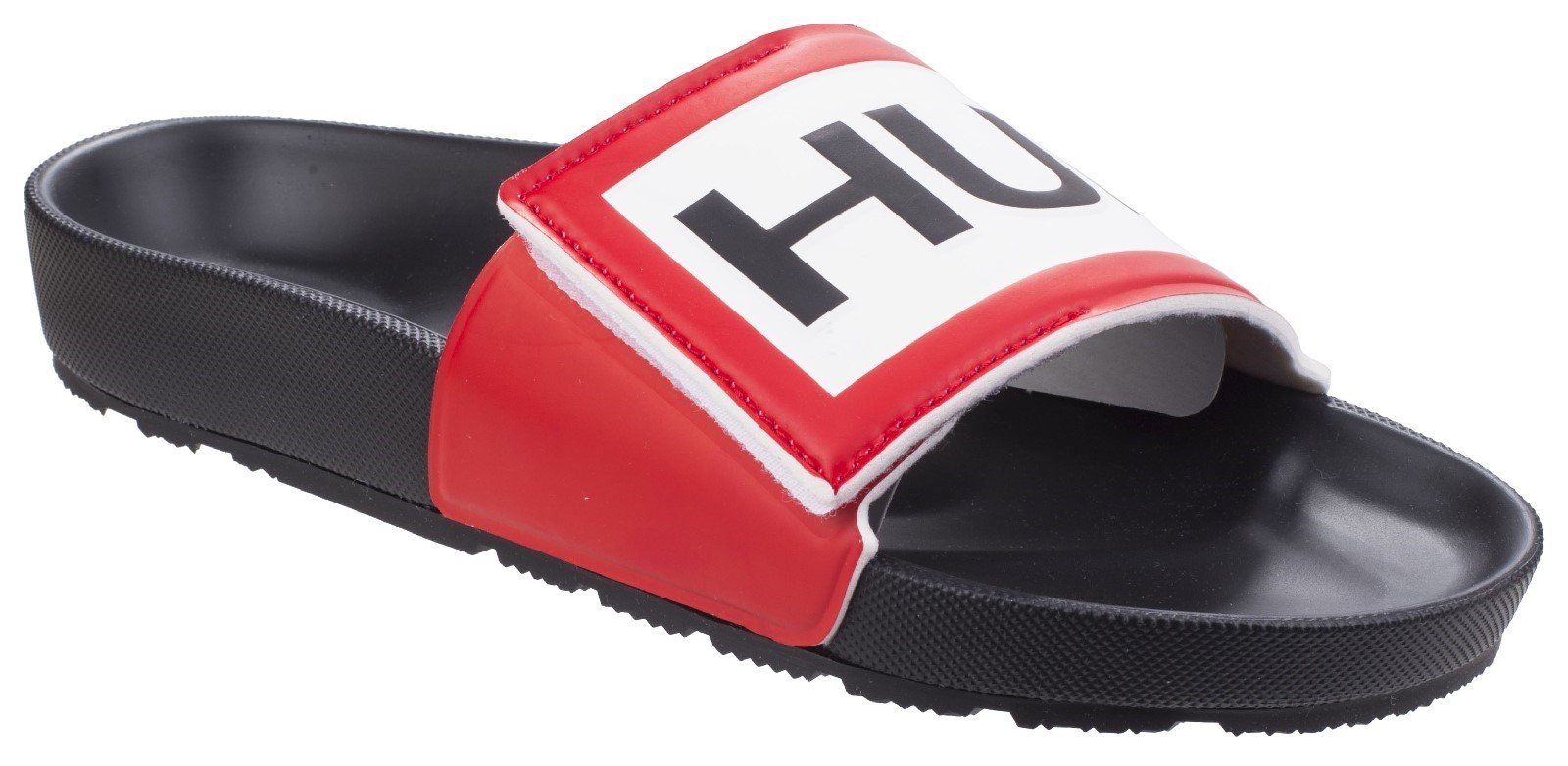 Hunter Women's Original Adjustable Logo Slide Sandal Black 26862 - Black 4