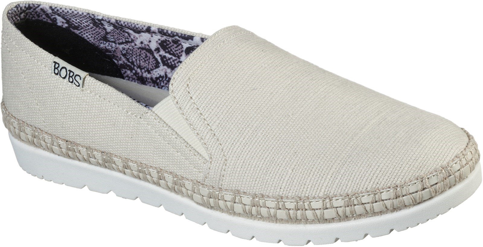 Skechers Women's Bobs Flexpadrille 3.0 Espadrilles Shoe Various Colours 32130 - Natural 3
