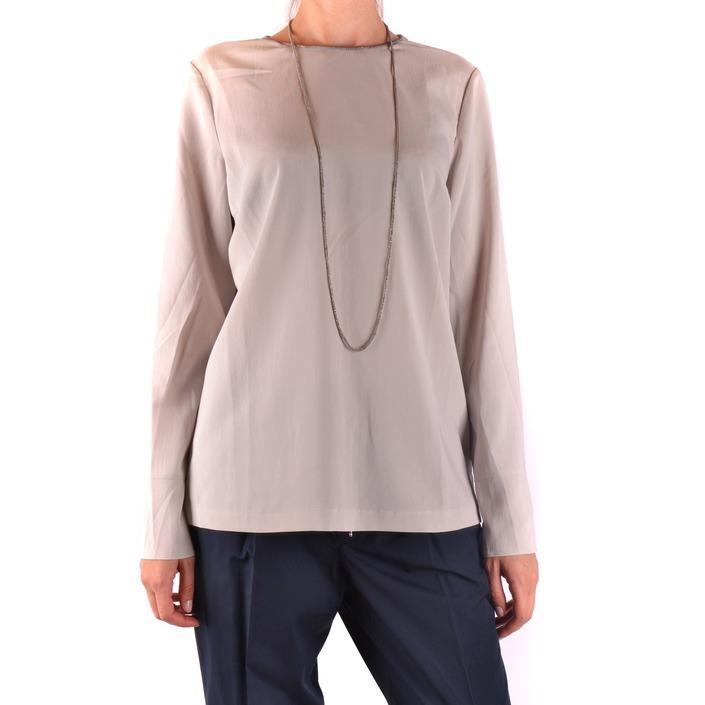 Brunello Cucinelli Women's Top Beige 163912 - beige L