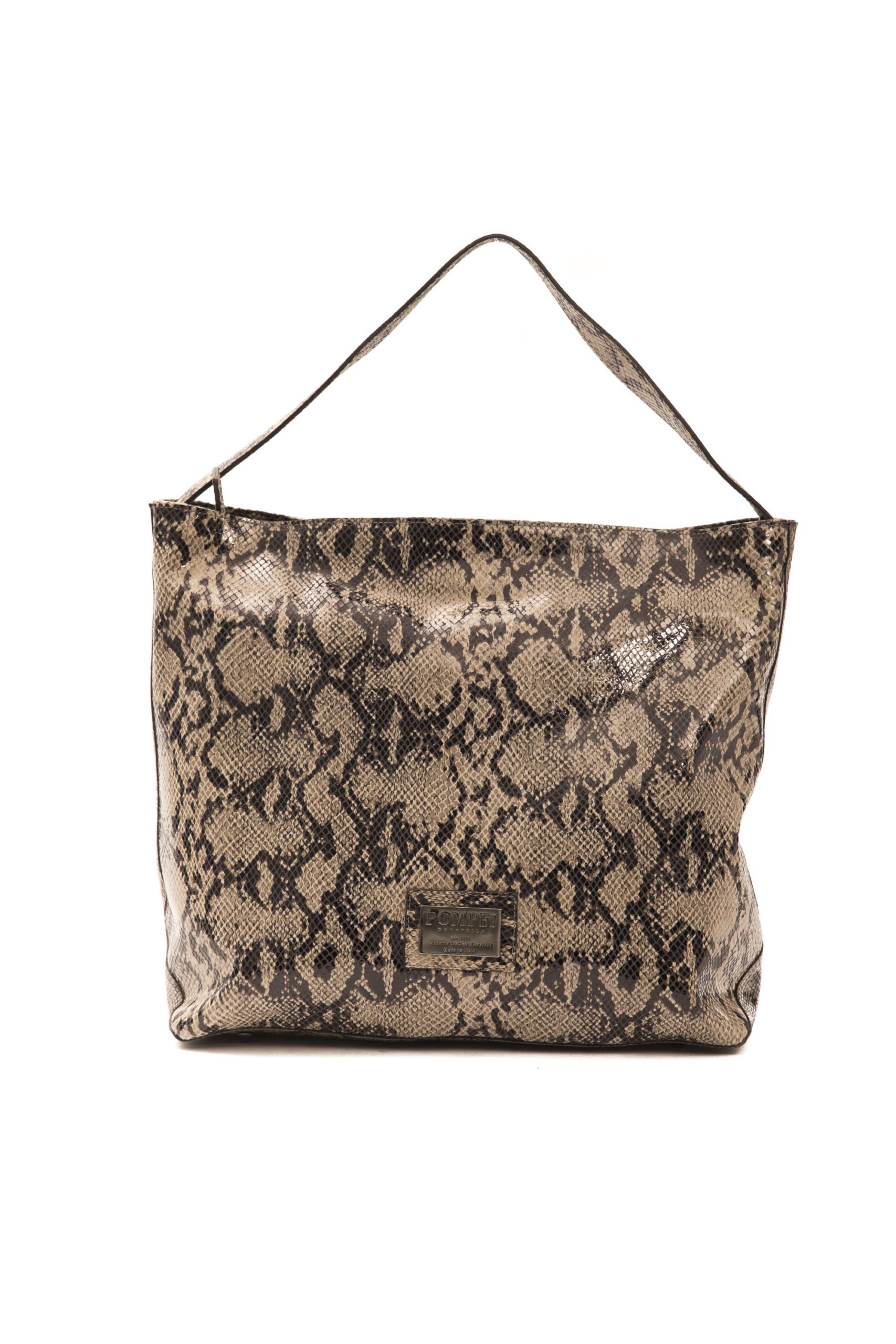 Pompei Donatella Women's Tortora Taupe Shoulder Bag Brown PO1004555
