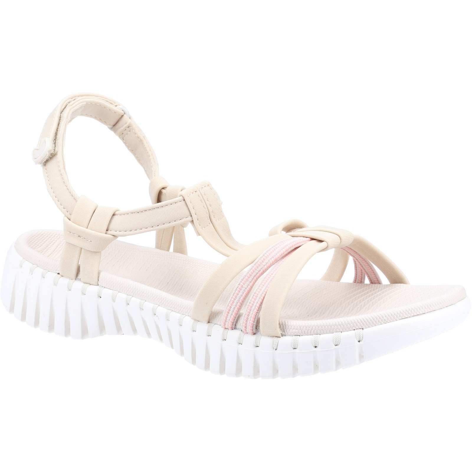 Skechers Women's Go Walk Smart Summer Sandal Various Colours 32156 - Natural 7