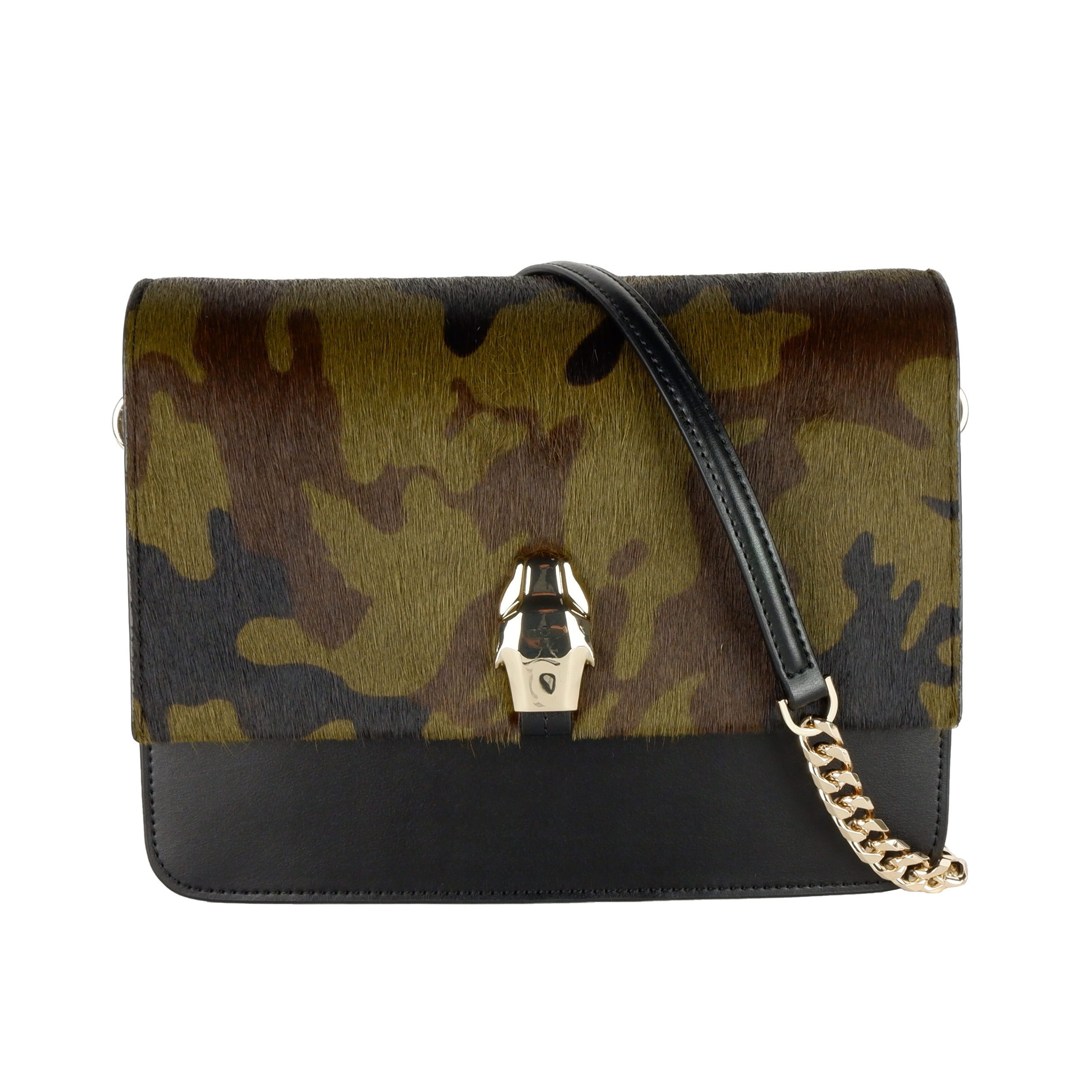 Cavalli Class Women's Shoulder Bag Green CA1421105