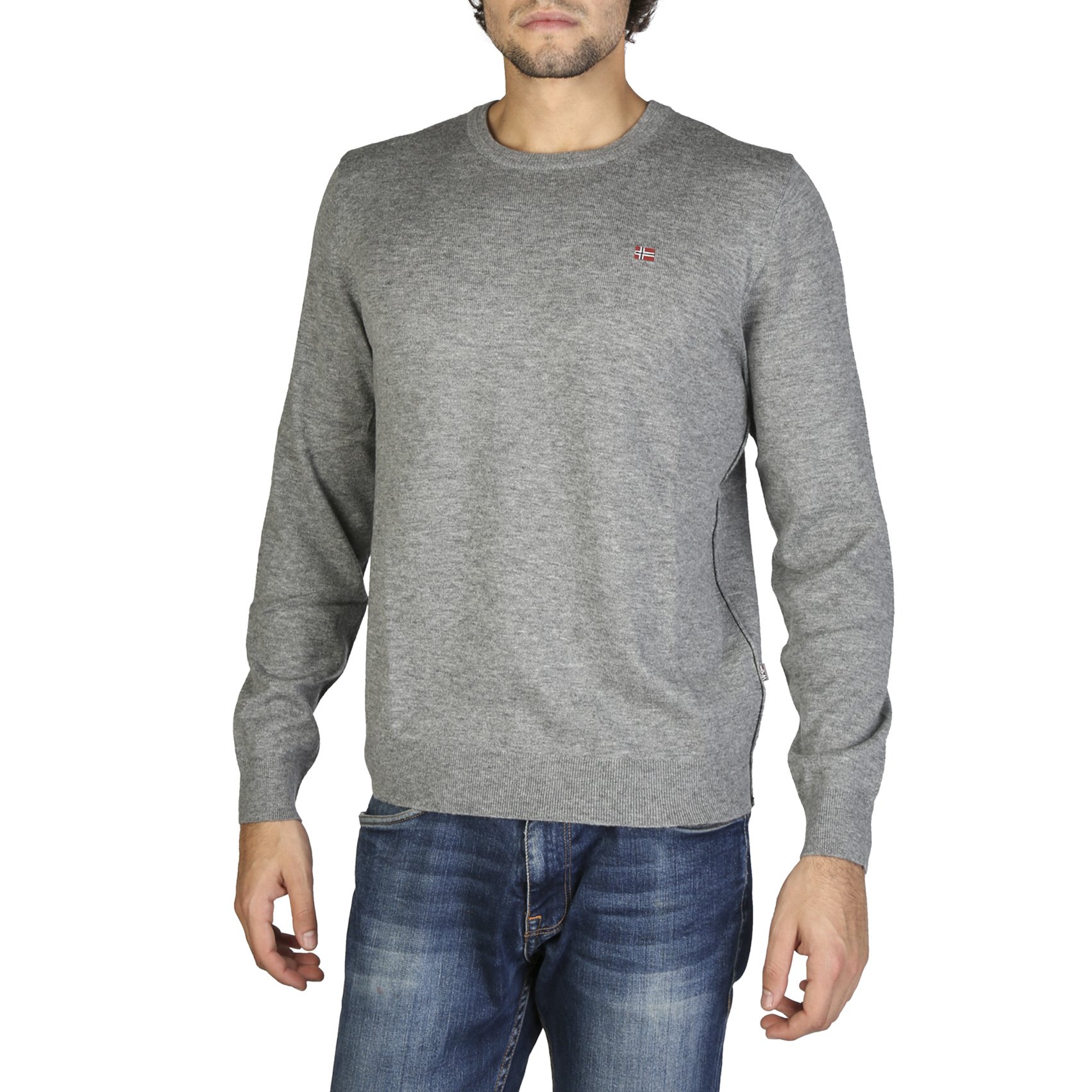 Napapijri Men's Sweater Various Colours DAMAVAND_N0YGPB - grey S