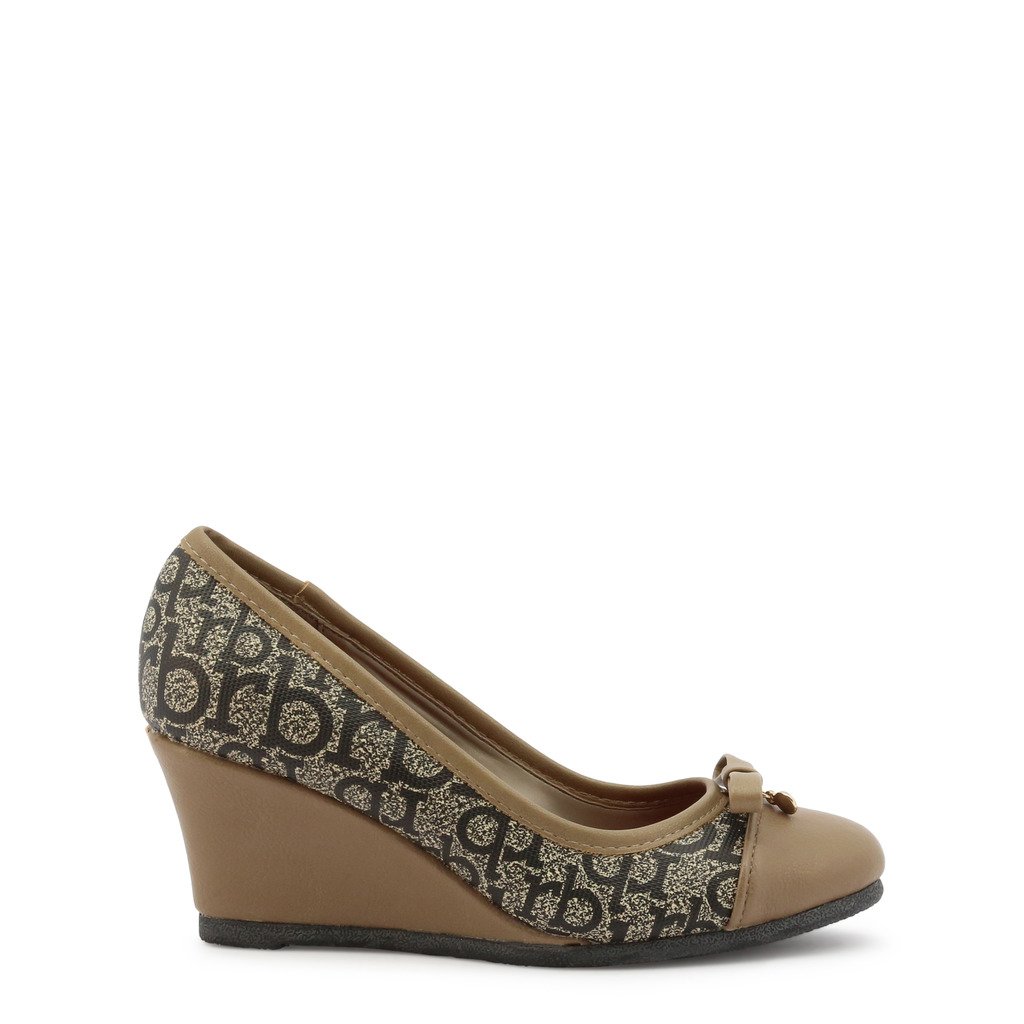 Roccobarocco Women's Wedges Shoe Brown 342733 - brown EU 37
