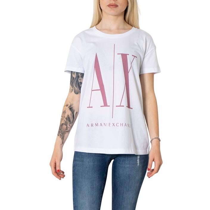 Armani Exchange Women's T-Shirt White 273114 - white XS