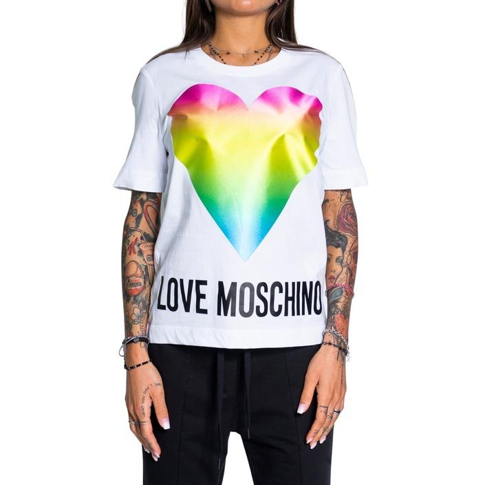 Love Moschino Women's T-Shirt White 190780 - white 38