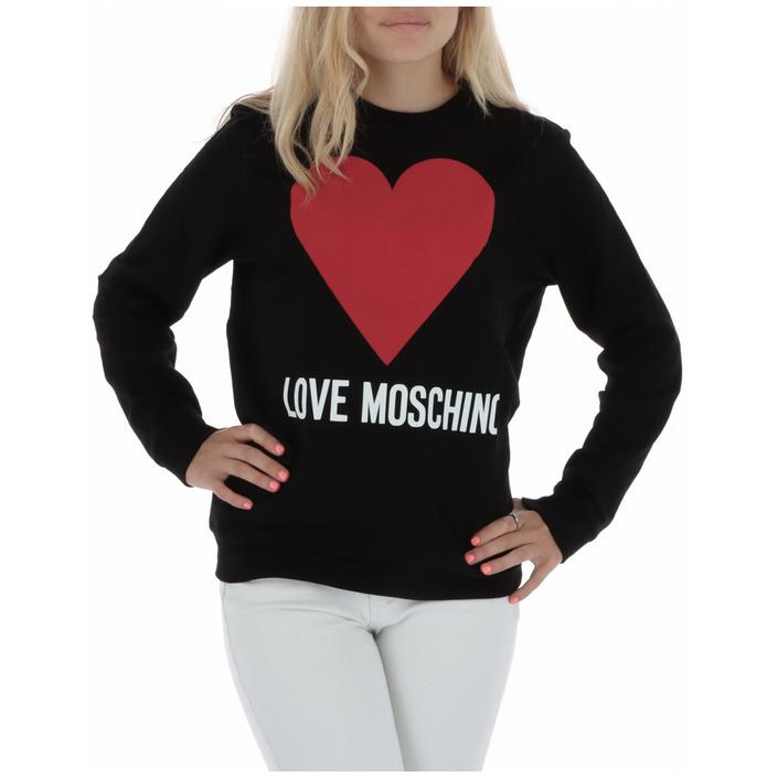 Love Moschino Women's Sweatshirt Black 320515 - black 40