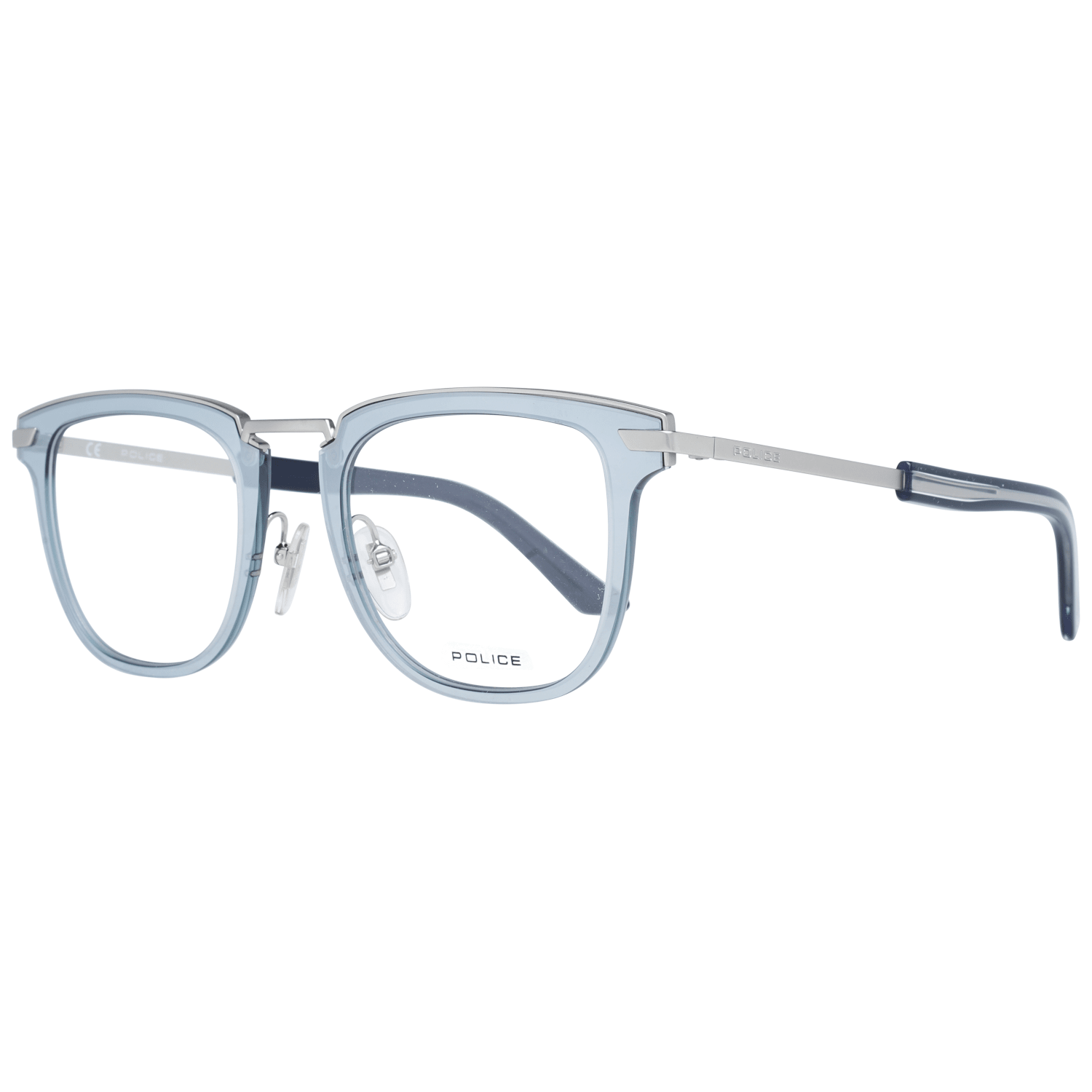 Police Men's Optical Frames Eyewear Silver PL566 480581