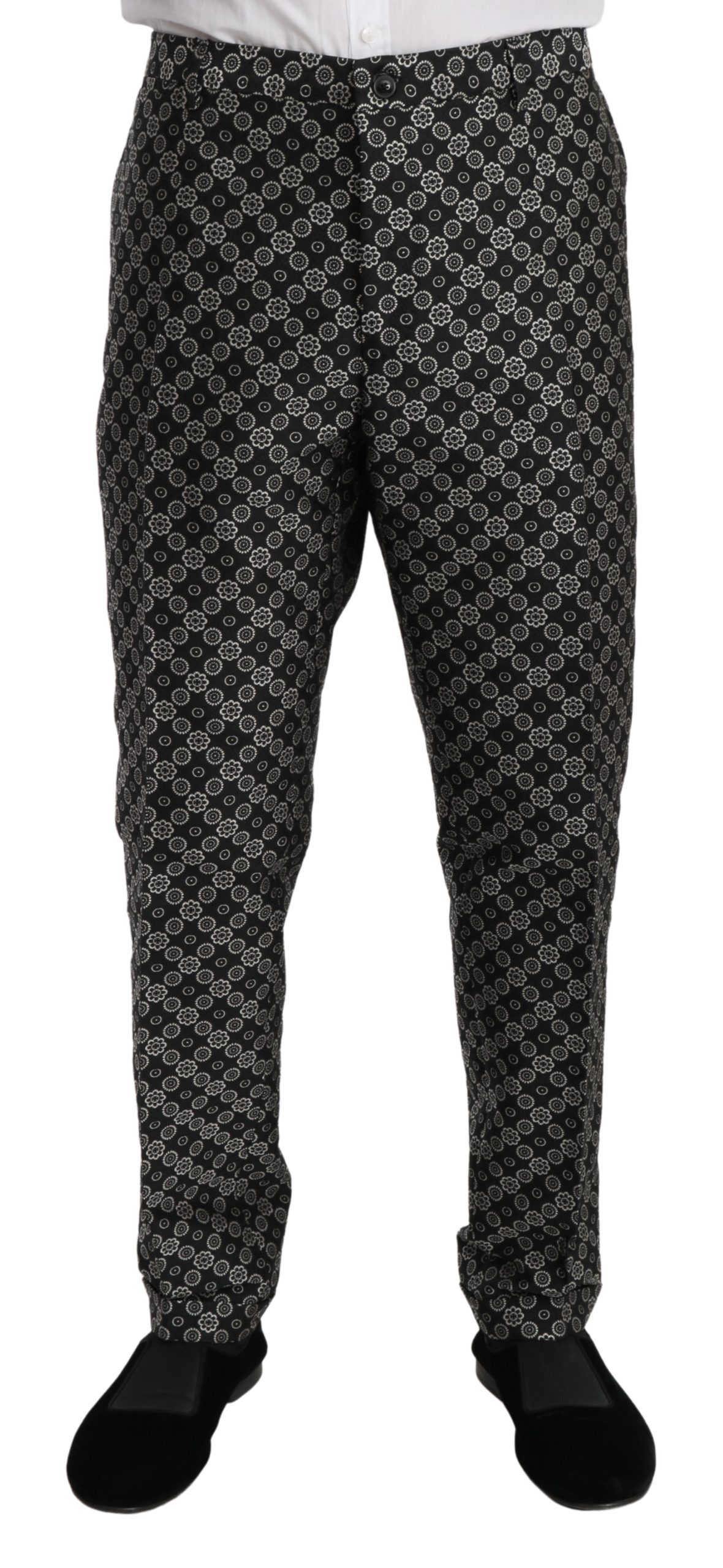 Dolce & Gabbana Men's Fantasy Trouser Black PAN70954 - IT58 | XXL