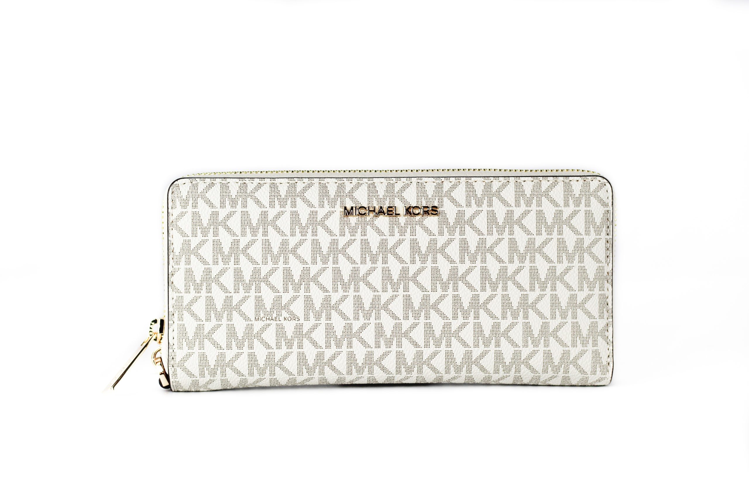 Michael Kors Women's Jet Set Clutch Bag White 38606