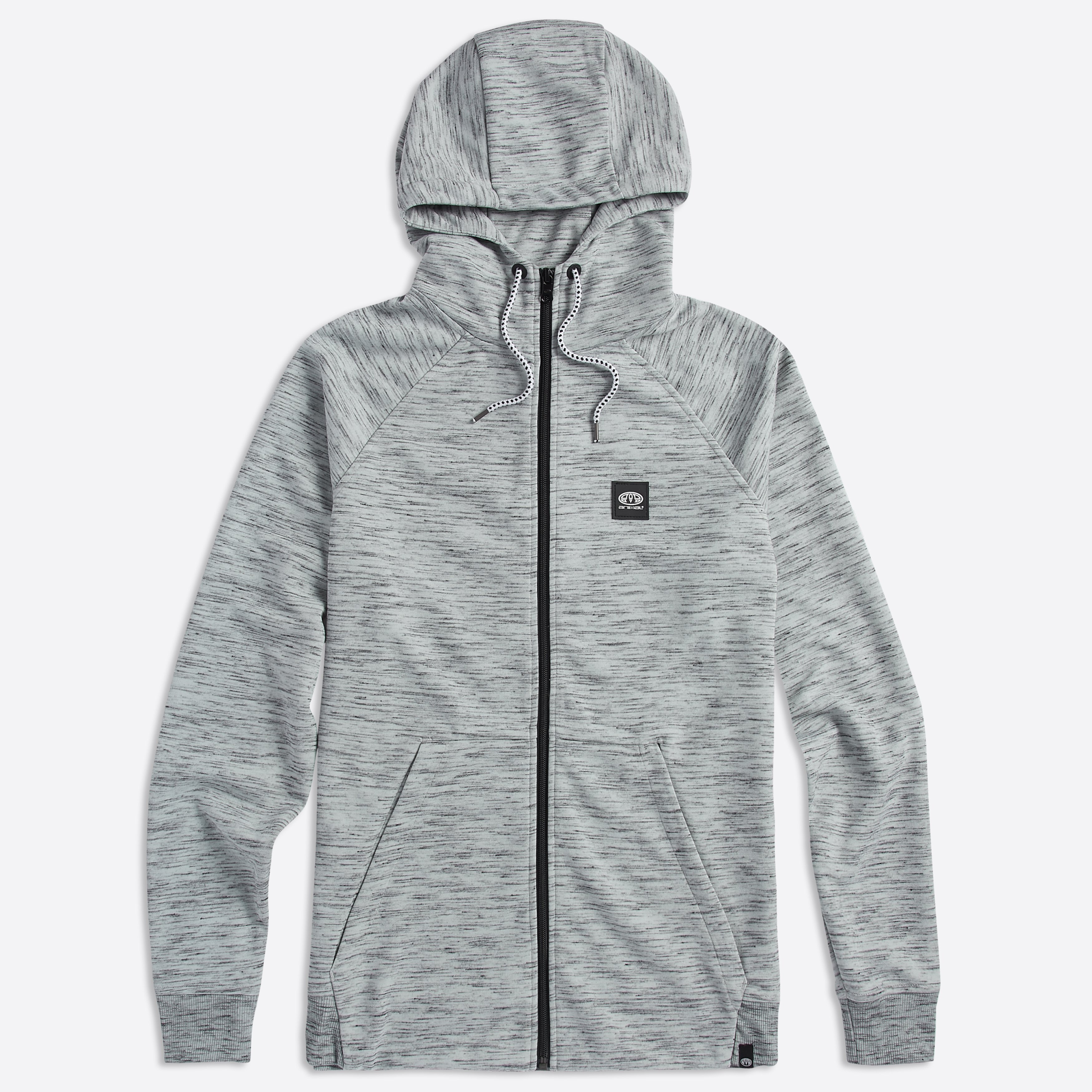 Animal Clothing Men's Venture Zip Jacket Various Colours 5057652285496 - S Grey