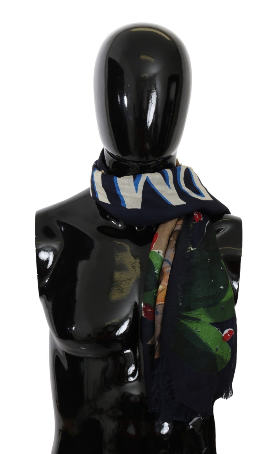 Dolce & Gabbana Men's Taormina Wrap Modal Scarf Multicolor MS5581