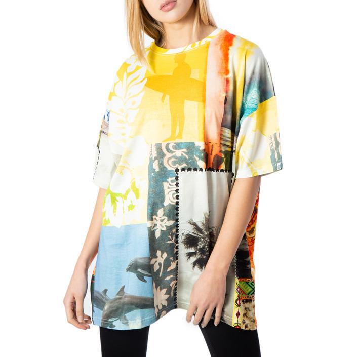 Desigual Women's T-Shirt Yellow 170638 - yellow M