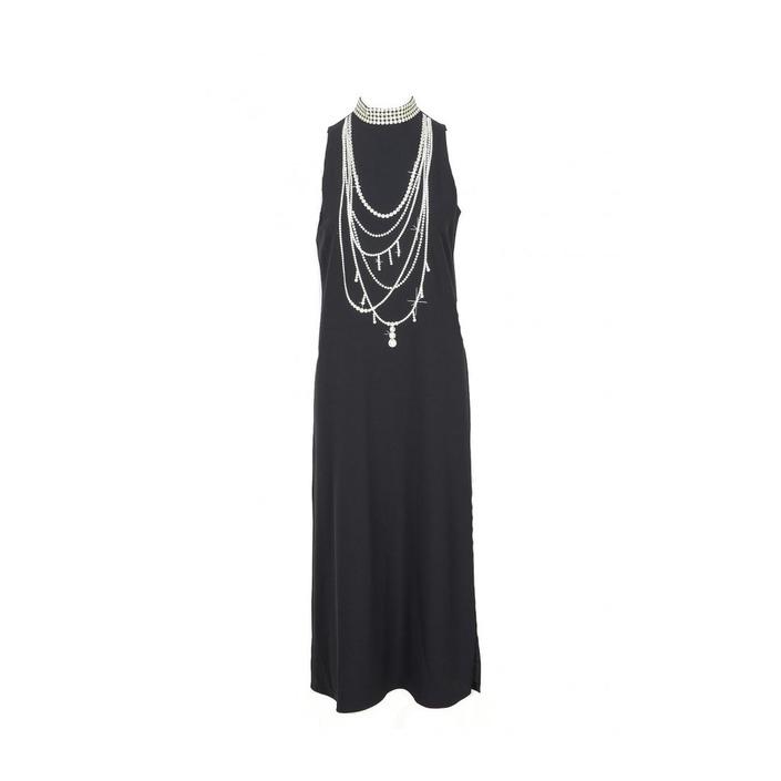 Boutique Moschino Women's Dress Black 171675 - black 40