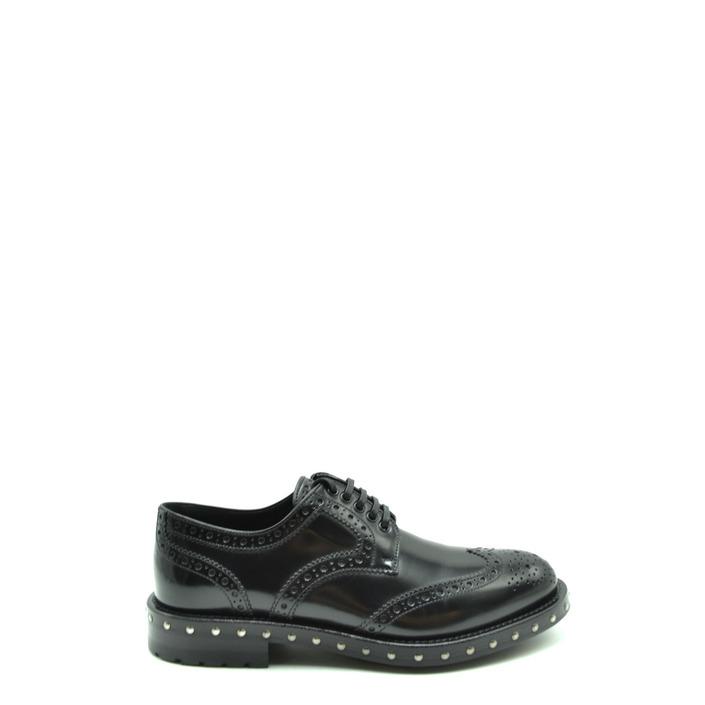 Dolce & Gabbana Women's Lace up Shoe Black 177524 - black 36
