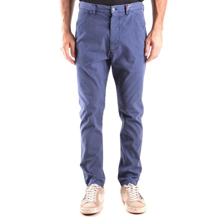 Daniele Alessandrini Men's Trouser Blue 163194 - blue 46