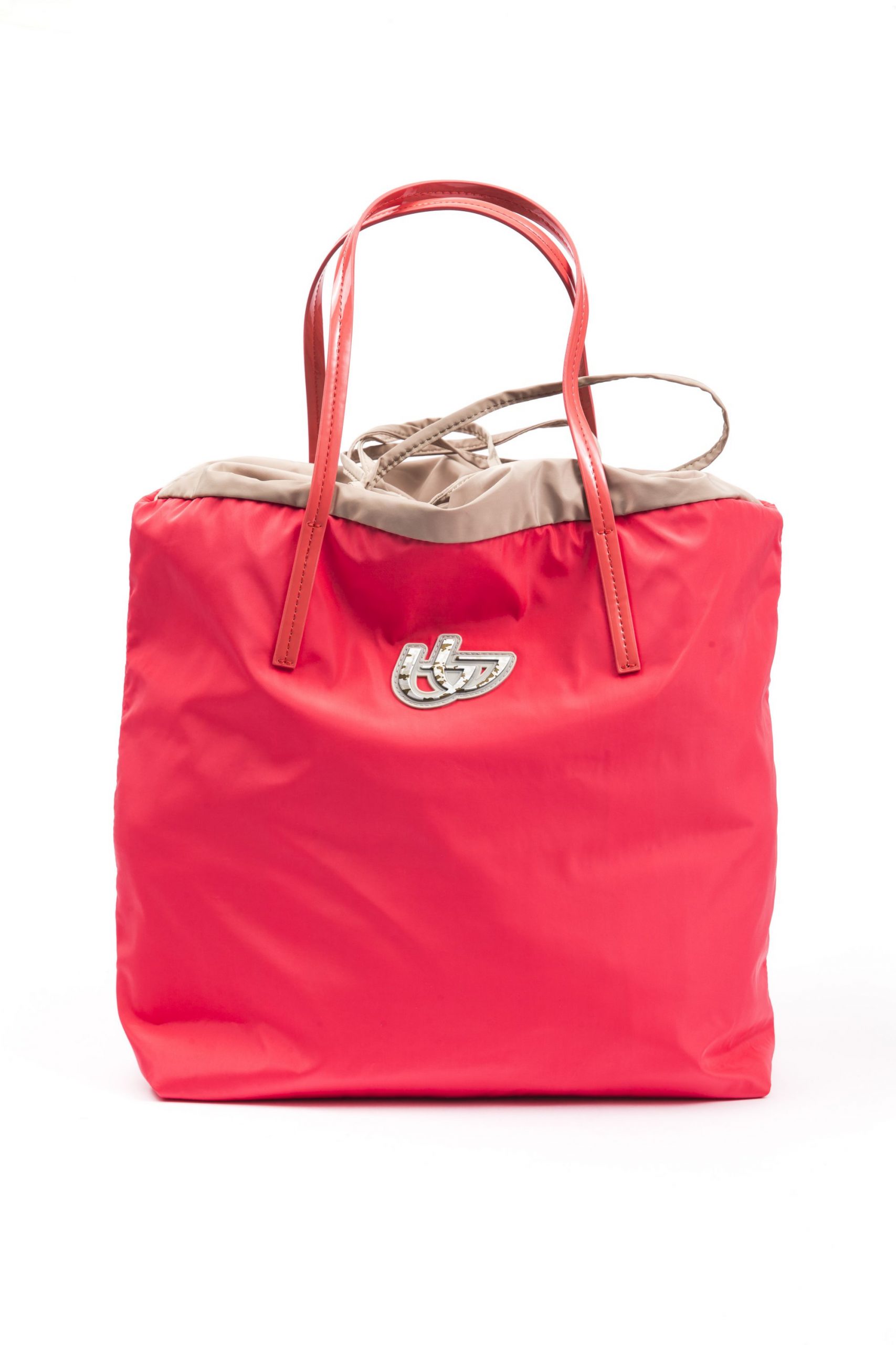 Byblos Women's Shopping Handbag Coral Red BY665707