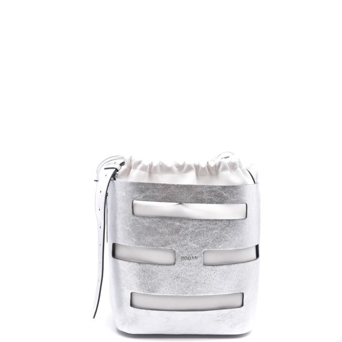 Hogan Women's Backpack Silver 253709 - silver UNICA