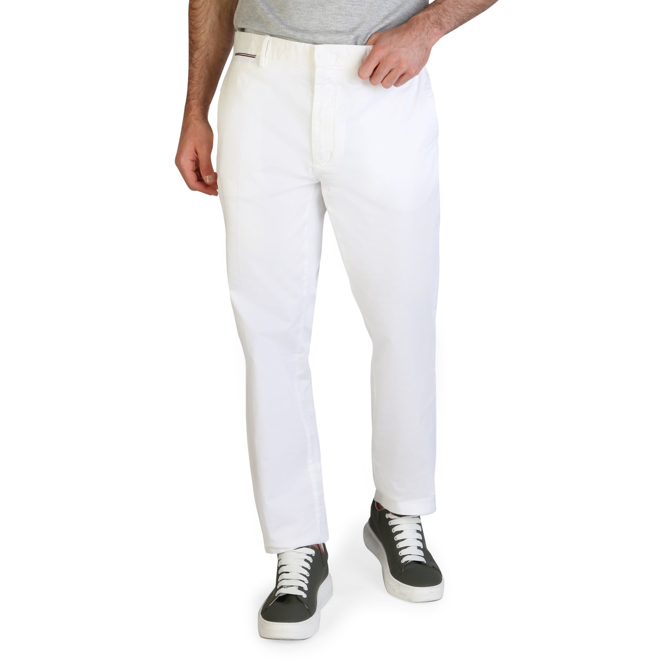 Tommy Hilfiger Men's Trouser Various Colours MW0MW13299 - white 30