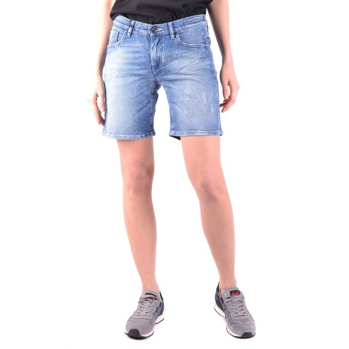 Jacob Cohen Women's Short Blue 162434 - blue 27