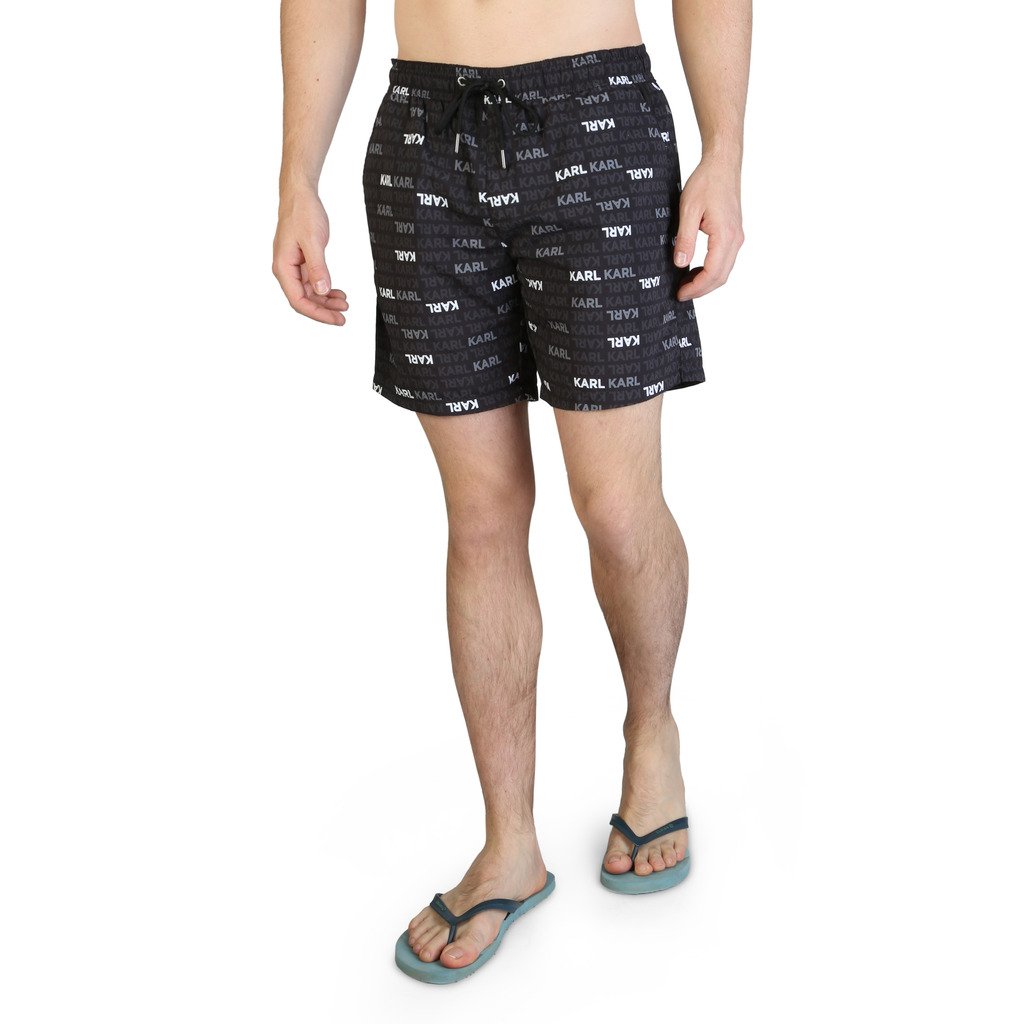 Karl Lagerfeld Men's Swimwear Various Colours KL21MBM06 - black S