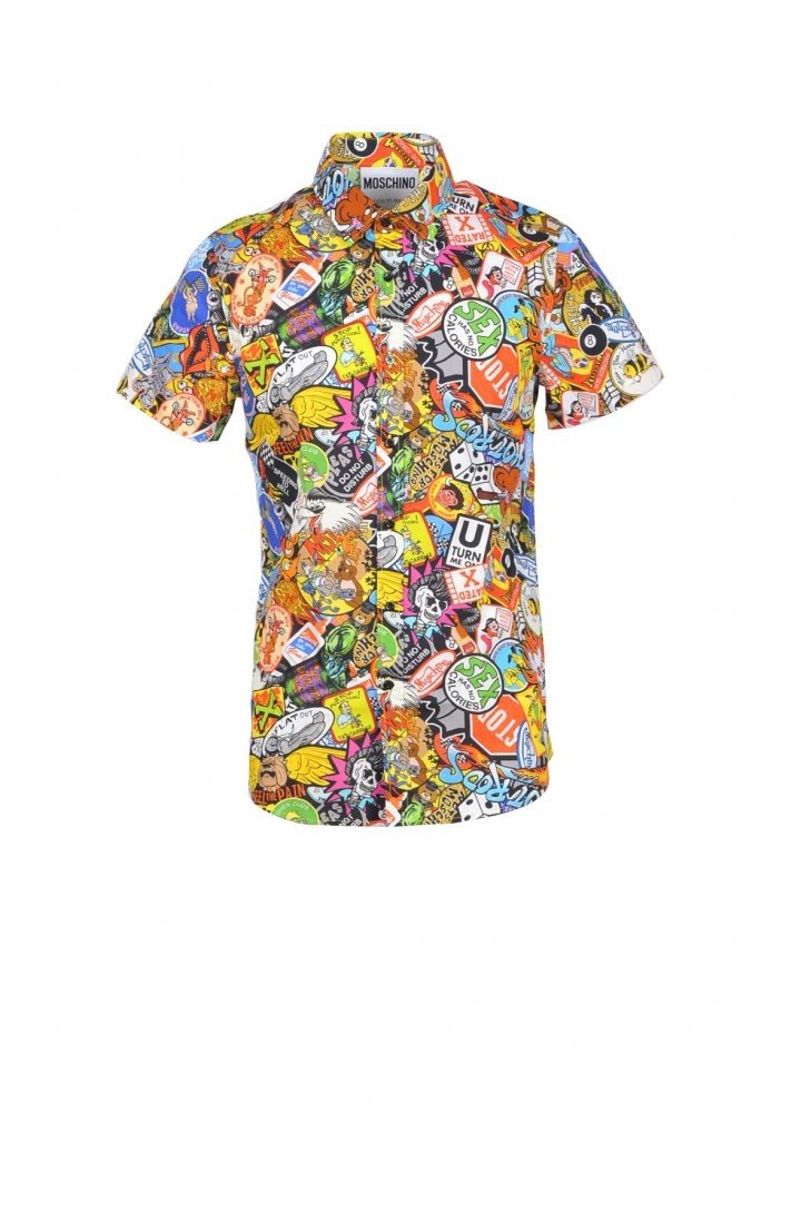 Boutique Moschino Women's Shirt 171725 - multicolor-1 37