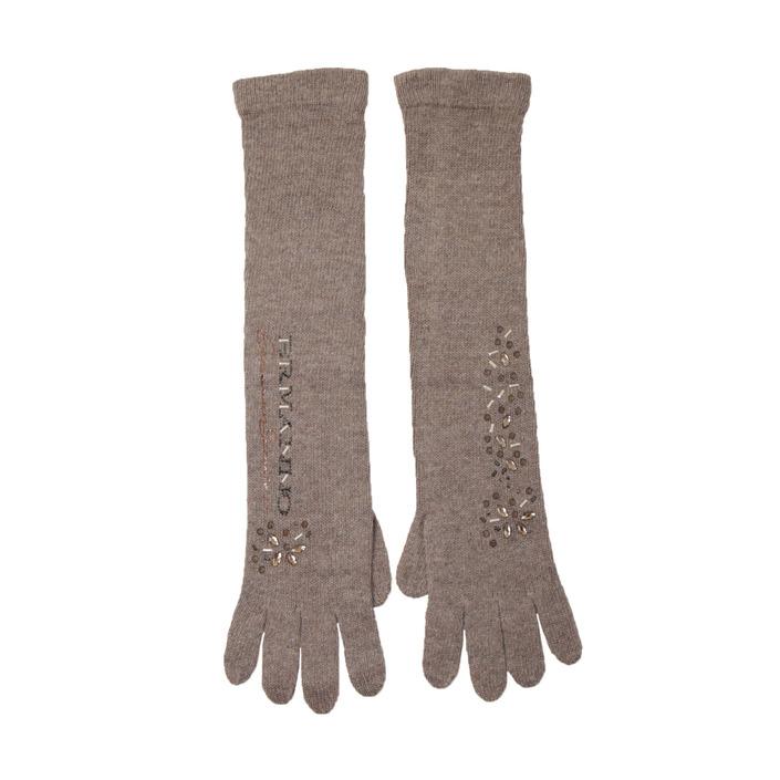Ermanno Scervino Women's Gloves Brown 159607 - brown UNICA