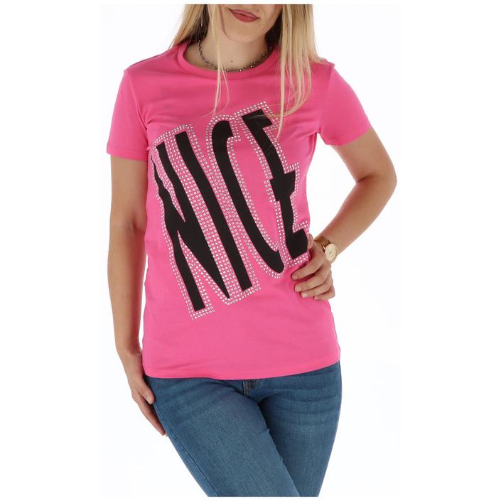 Guess Women's T-Shirt Pink 301103 - pink XS