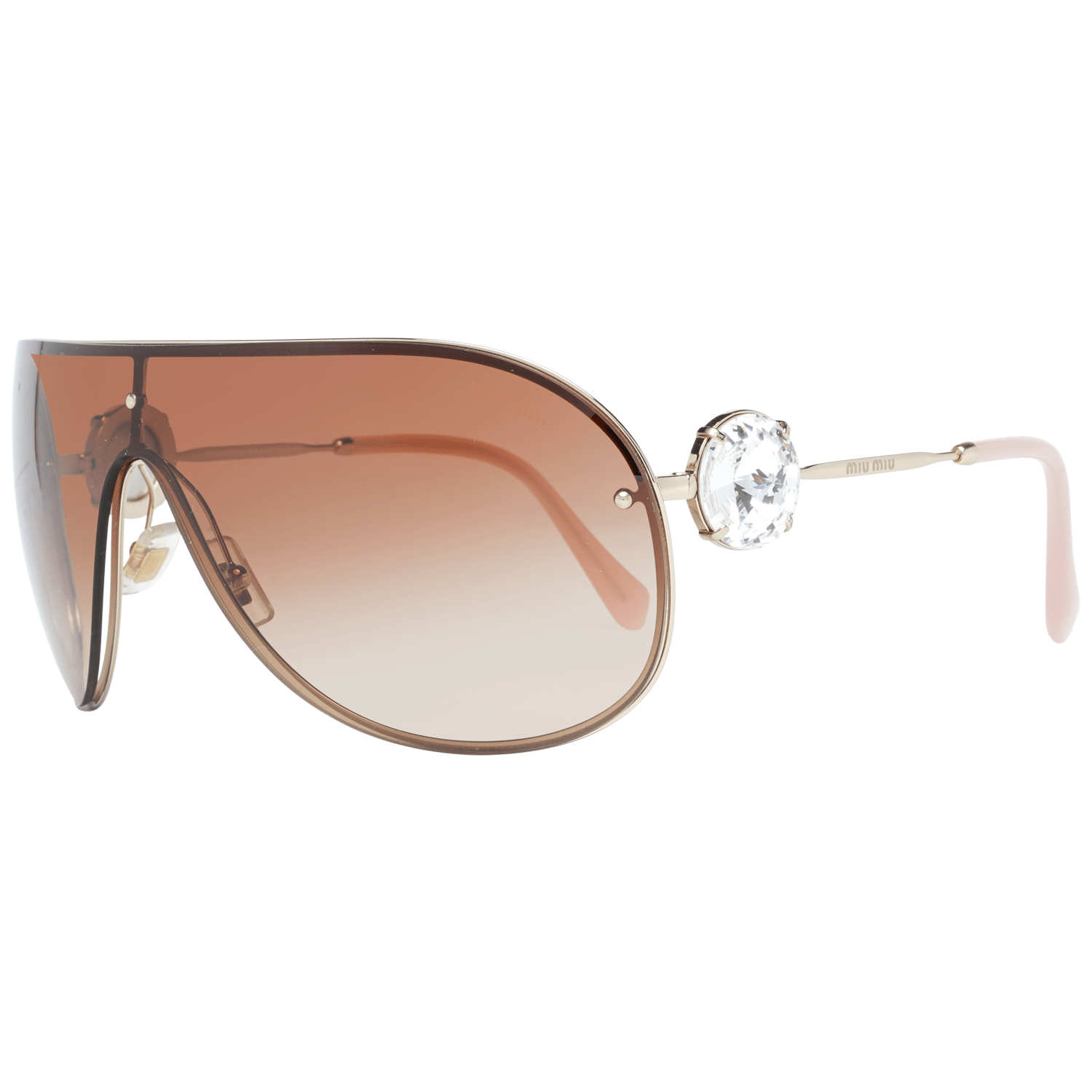 Miu Miu Women's Sunglasses Gold MU67US 37ZVN1Z1