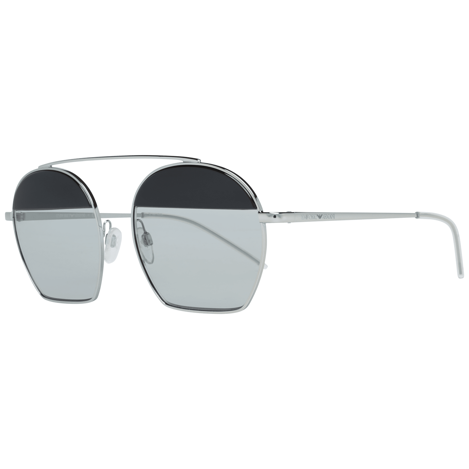 Emporio Armani Unisex Sunglasses Silver EA2086 30156G56