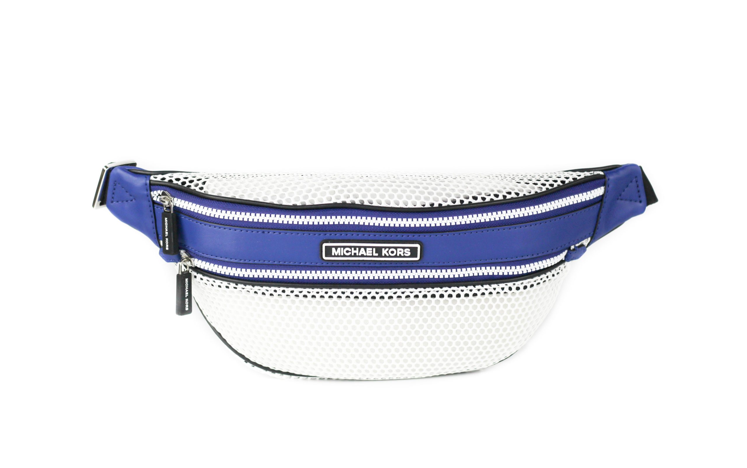 Michael Kors Women's Sport Danika Crossbody Bag Blue and White 21918