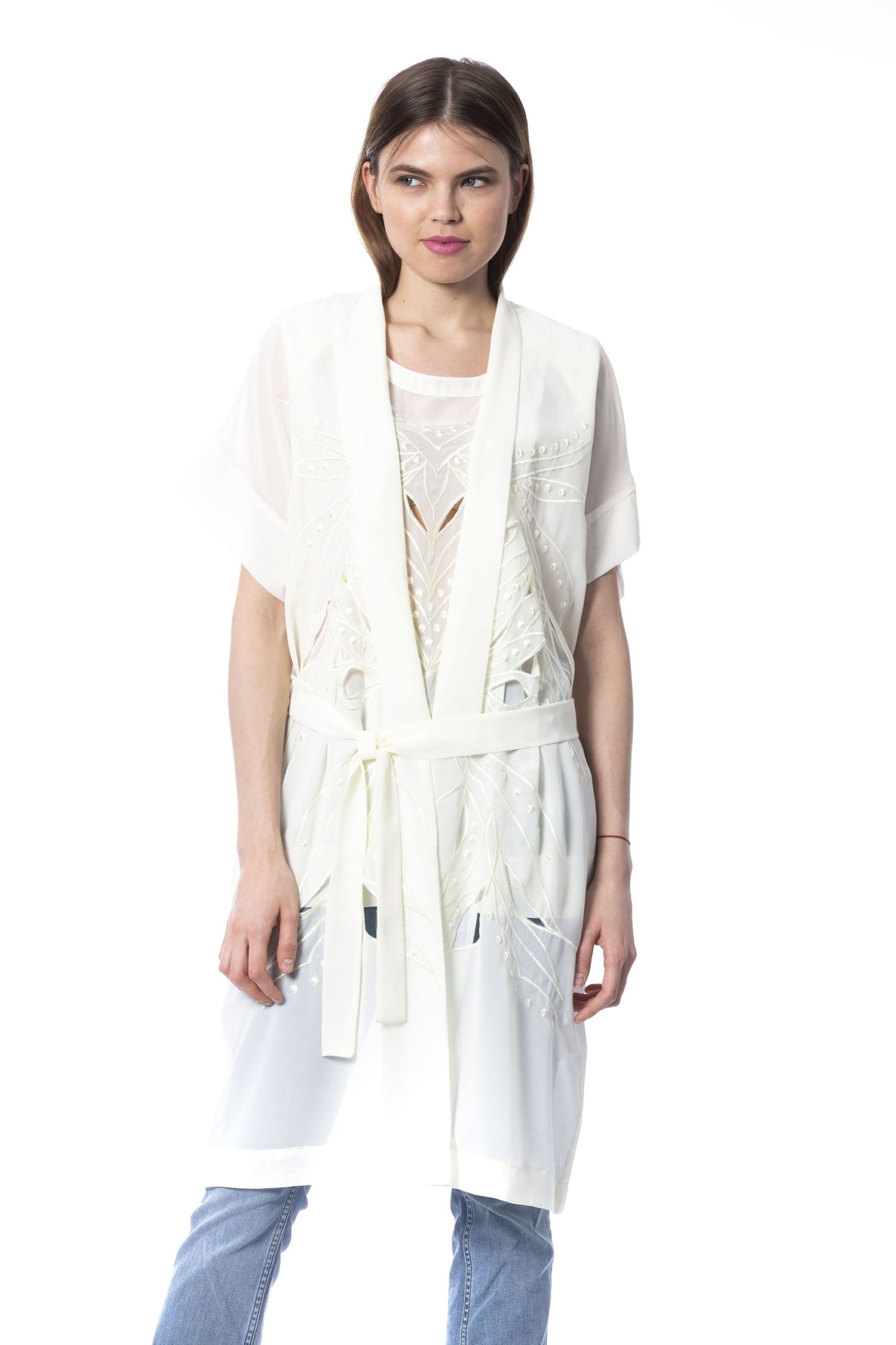 Silvian Heach Women's Jackets White SI995902 - XXS