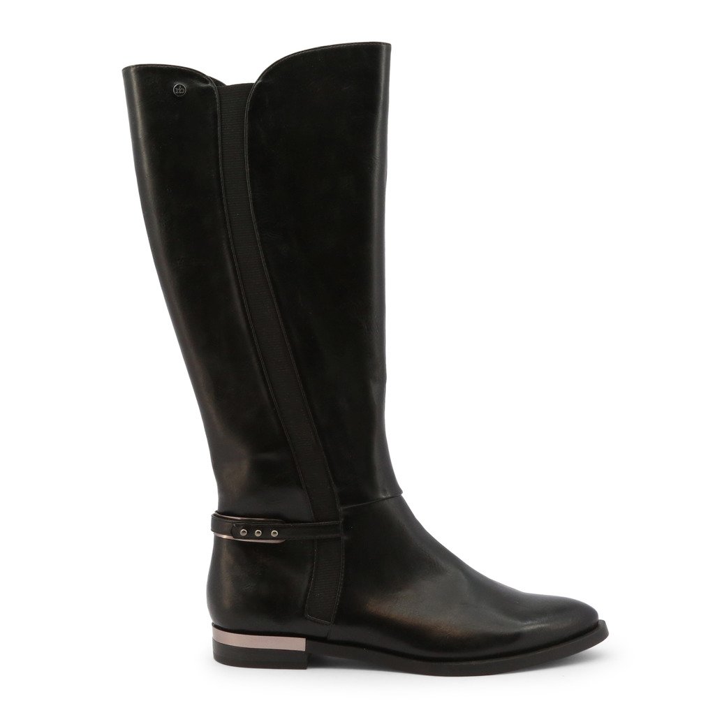 Roccobarocco Women's Boot Black RBSC0U104 - black EU 37