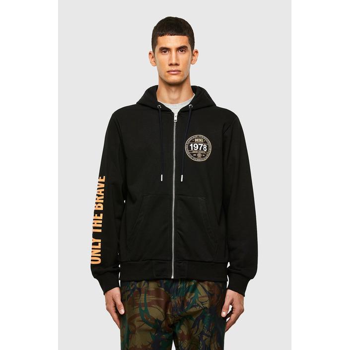 Diesel Men's Sweatshirt Black 294005 - black L