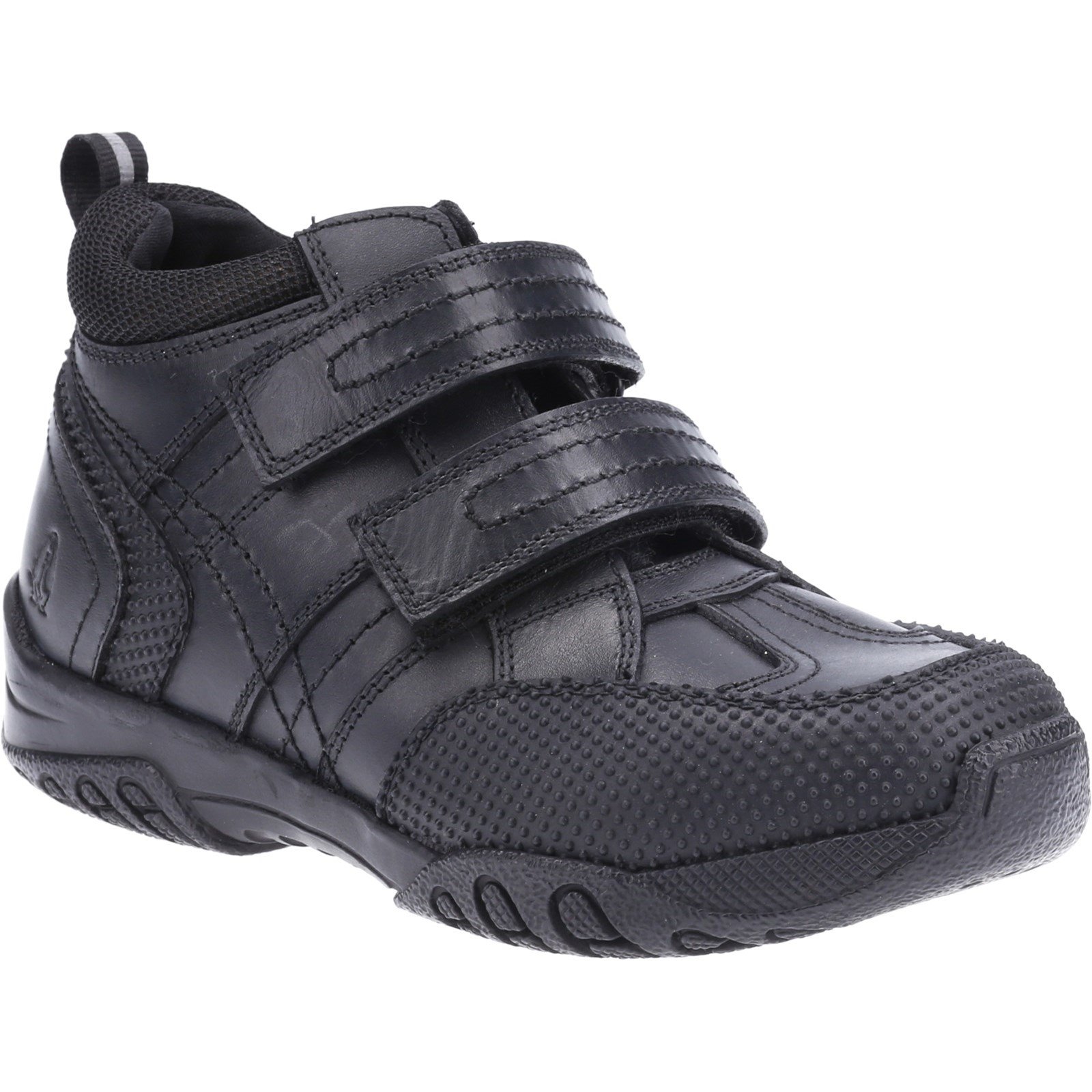 Hush Puppies Kid's Jezza Senior School Boot Black 32586 - Black 6
